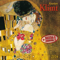 Tushita paperart Gustav Klimt 2024: Kalender 2024 (Artwork Kunst)