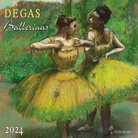 Tushita paperart Edgar Degas - Ballerinas 2024: Kalender 2024