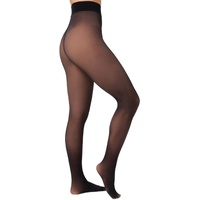 NUR DIE Strumpfhose Warm & Transparent schwarz 38/40