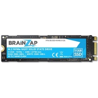 BRAINZAP 512GB NVMe SSD - M.2 NGFF 2280 -