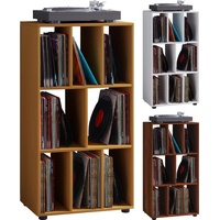 VCM Holz Schallplattenregal Raumteiler LP Schaltino