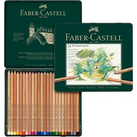 Faber-Castell 112124 - Farbstifte Pitt Pastellstifte, 24 Künstlerfarbstifte im