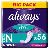 Always Slipeinlagen Daily Fresh Normal für Slip, 56 St.