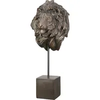 Casablanca by Gilde Deko Figuren - Skulpturen, Antique bronzefarben