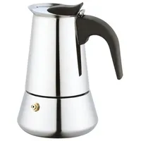Kinghoff Kaffeemaschine Kaffeemaschine 200ml Induktion 8053 - Silber