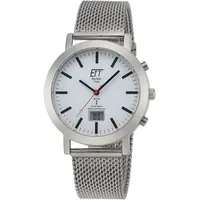 ETT Eco Tech Time Station Watch Edelstahl 40,5 mm