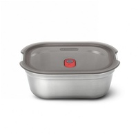 Black+Blum Multifunktions-Box Lunchbox Edelstahl mittel 18,8 x 14,5 x