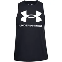 Under Armour Sportstyle Graphic Tanktop Damen 001 black/white L