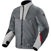 RevIt! Revit Stratum GTX, Textiljacke Gore-Tex - Grau/Hellgrau -