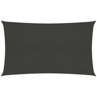VidaXL Sonnensegel 160 g/m2 Anthrazit 2,5x5 m HDPE
