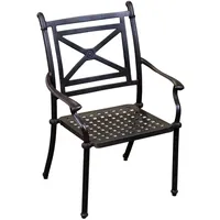 INKOSPOR Inko Stapelstuhl Carina Alu-Guss bronze 63x71x100 cm Gartenstuhl