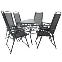 VCM Gartenmöbel Set 110 7-tlg. 918144