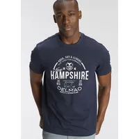 Delmao T-Shirt DELMAO, Herren, Gr. XXL (60/62), blau (marine),