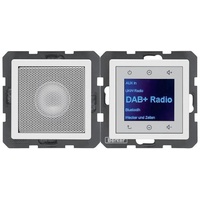 Berker 30806089 Radio mit Lautspr. DAB+, BT Q.x, Polarweiß