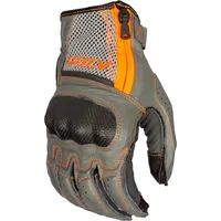 Klim Induction Handschuhe - Hellgrau/Orange / 3XL