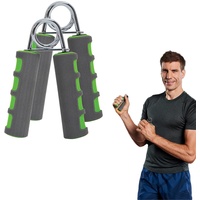 Donic Schildkröt Schildkröt Handmuskeltrainer 2er Set, 4-Farb Karton, Anthrazit-Grün,