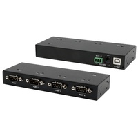 Exsys USB 2.0 zu 4 x Seriell RS-232 FTDI