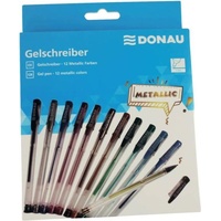Donau Elektronik DONAU Gelschreiber Etui 12 Metallic
