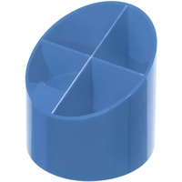 Herlitz 50015863 Stiftehalter Kunststoff Blau