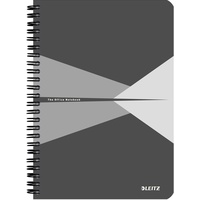 Leitz 44590085 Office Collegeblock A5 liniert, spiralgebunden mit Karton