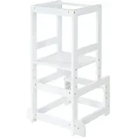 Roba Lernturm Roba 3-fach höhenverstellbar Holz weiß