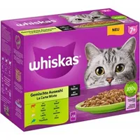 Whiskas Senior Frischebeutel x 85 g - 7+ Gemischte