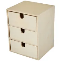 Rayher 62382000 Holz Komödchen FSC Mix Credit, 21,5x14,5x16cm, 3