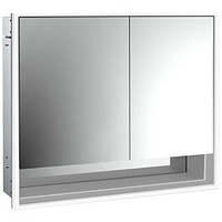 EMCO loft Unterputz-Lichtspiegelschrank 979805211 800x733mm, Unterfach, LED 2-türig, breite