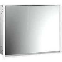 EMCO loft Unterputz-Lichtspiegelschrank 979805109 800x733mm, LED, 2-türig, breite Tür