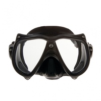 Aqua Lung Aqualung Teknika Tauchmaske - Schwarz/Schwarz
