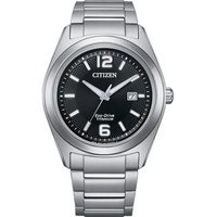 Citizen Herren Analog Quarz Uhr mit Titan Armband AW1641-81E