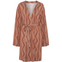 LASCANA Damen Kimono Terracotta bedruckt Gr.32/34