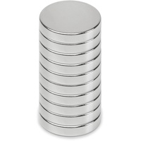 Maul Neodym-Scheibenmagnet, 15 mm, 3,2 kg, Silber