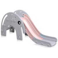BABY VIVO Kinderrutsche / Rutsche - Elefant in Pink/Grau