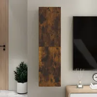 VidaXL TV-Wandschrank Räuchereiche 30,5x30x110 cm
