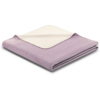 Biederlack Wohndecke DUO COTTON - lila