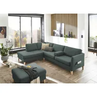 Atlantic Home Collection Ecksofa mit Ottomane, Links