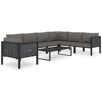 VidaXL Garten-Lounge-Set 8-tlg. anthrazit