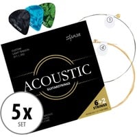 Shaman Acoustic Saiten für Western-Gitarre inkl. 2 Ersatzsaiten und