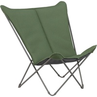 Lafuma Pop Up XL Gartenstuhl Stahl/BeComfort Dunkelgrau