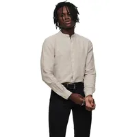 Only & Sons Langarmhemd Onscaiden SOLID Slim Fit Leinenhemd