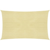 VidaXL Sonnensegel 160 g/m2 Beige 3x5 m HDPE