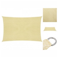 VidaXL Sonnensegel 160 g/m2 Beige 2x3,5 m HDPE
