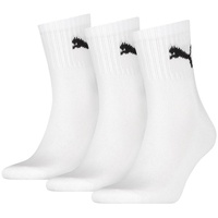 Puma Short Crew 3er Pack white 47-49
