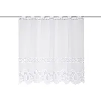 HOME WOHNIDEEN »LEONORA«, (1 St.), Scheibengardine Jacquard fein LEONORA