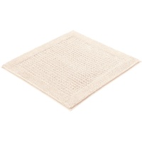 KLEINE WOLKE Badteppich Net Beige 60 x 60 cm