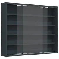 VCM Mid.you Hängevitrine, anthrazit - 77x60x10 cm)