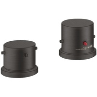 Axor Starck 2-Loch Wannenrandarmatur mit Thermostat für Wanne, 10480340,