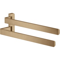 Hansgrohe Handtuchhalter Axor universal 409mm, 2-arm, schwenkbar, brushed bronze