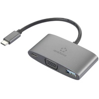 Renkforce USB-C®, VGA Adapter [1x USB-C® Stecker - 1x